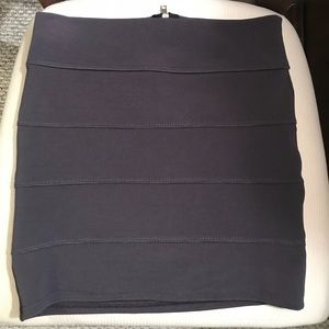 Charlotte Russe Bandage Skirt (grey)